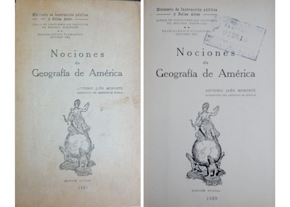 Nociones de Geografía de América.