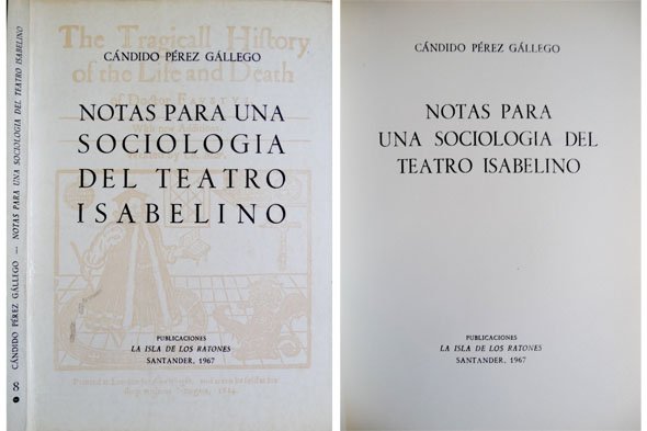 Notas para una sociología del teatro isabelino.