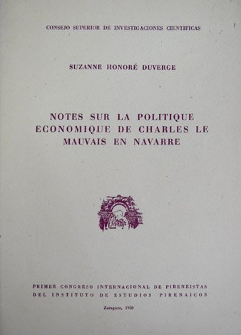 Notes sur la politique economique de Charles le Mauvais en … | Immagine principale