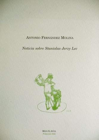 Noticia sobre Stanislas Jerzy Lec.