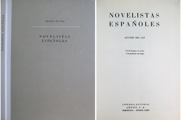 Novelistas españoles.