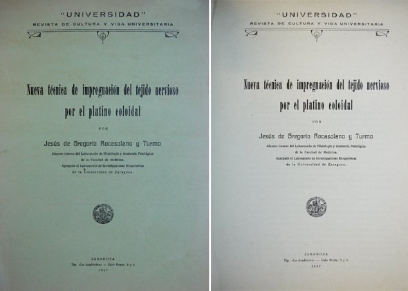 Nueva técnica de impregnación del tejido nervioso por el platino …