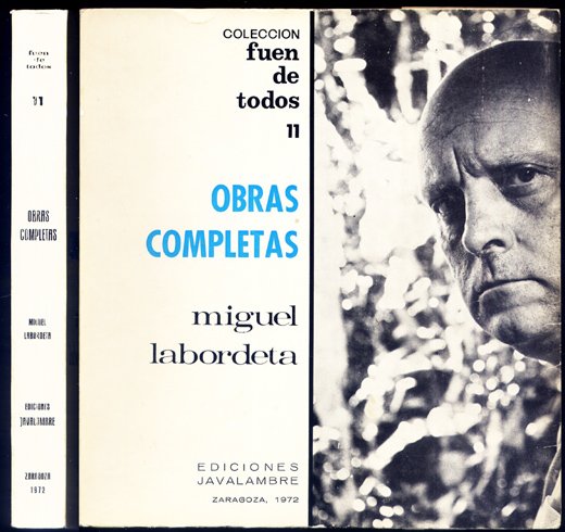 Obras Completas. Prólogos de Ricardo Senabre y Jose Antonio Labordeta. … | Immagine principale