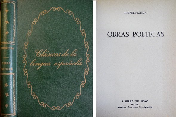 Obras poéticas.