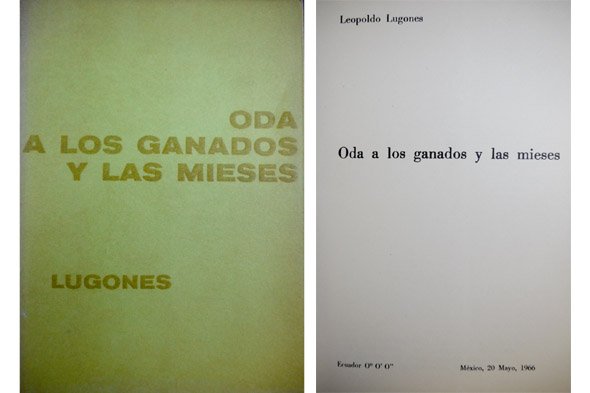 Oda a los ganados y las mieses.