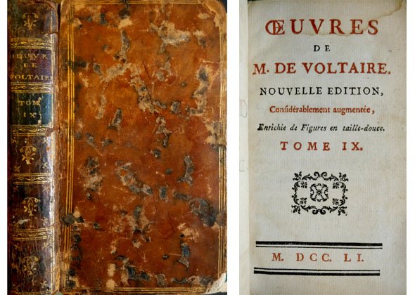 Oeuvres de M. de Voltaire. Tome IX. Discours sur l'Histoire …