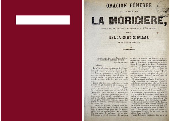 Oración Fúnebre del General de la Moriciere, pronunciada en la …