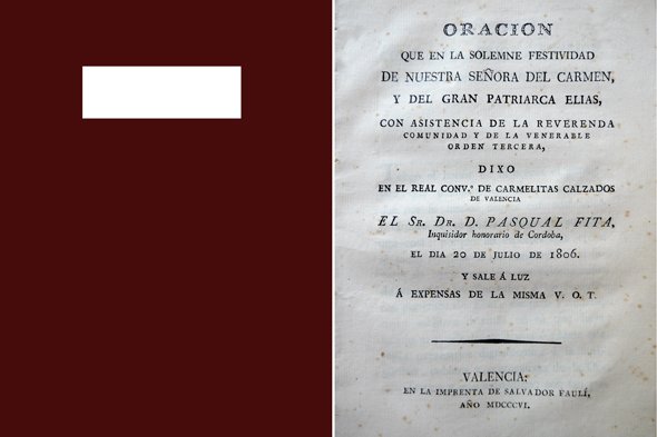 Oración que en la solemne festividad de Nuestra Señora del …