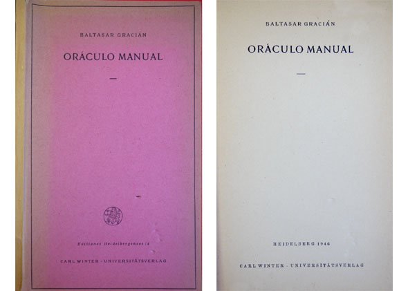 Oráculo manual.