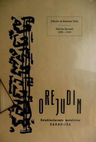 Orejudín. Establecimiento metalírico. 1958-1959. Edición facsímil, preparada por Rosendo Tello.