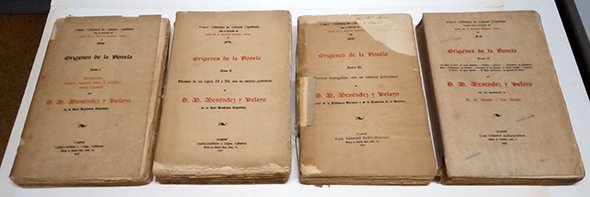 Orígenes de la Novela. (1: Introducción, Tratado histórico sobre la …