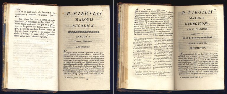 P. Virgilii Maronis Opera, breviariis et notis hispanicis illustrata.