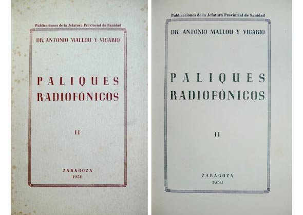 Paliques radiofónicos. Tomo II.