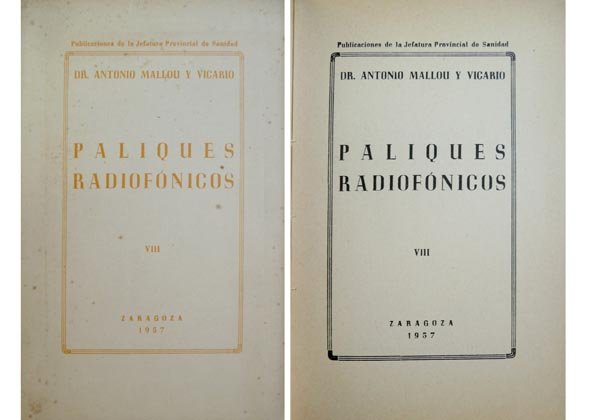 Paliques radiofónicos. Tomo VIII.