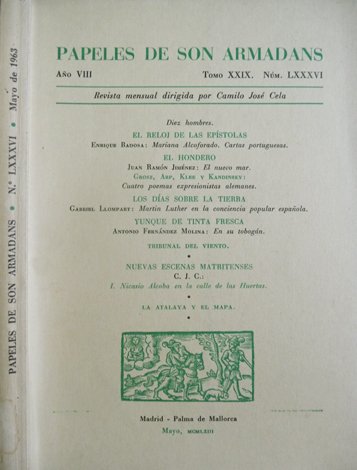 Papeles de Son Armadans. Revista Mensual dirigida por Camilo José …