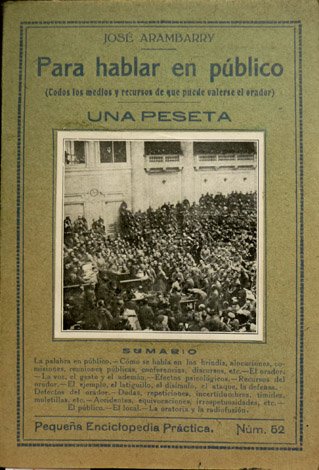 Para hablar en público. Todos los medios y recursos de …