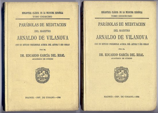 Parábolas de Meditación. Con un estudio preliminar acerca del autor …