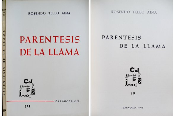 Paréntesis de la llama.