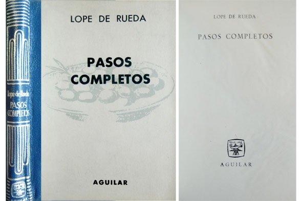 Pasos completos. Nota preliminar de Federico Carlos Sainz de Robles.