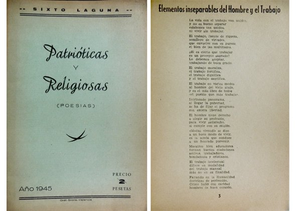 Patrióticas y Religiosas. Poesías.
