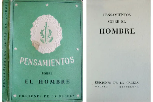Pensamientos sobre el Hombre. Selección de . | Immagine principale