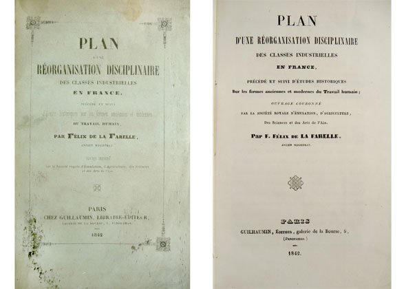 Plan d'une Réorganisation Disciplinaire des Classes Industrielles en France. Précédé …