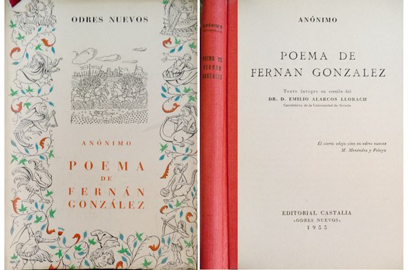 Poema de Fernán González. Texto íntegro en versión de Emilio …