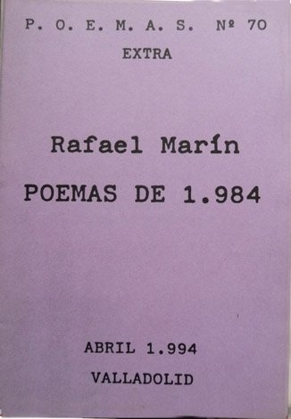 Poemas de 1984.