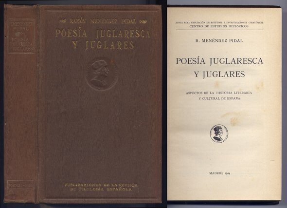 Poesía Juglaresca y Juglares. Aspectos de la Historia Literaria y …
