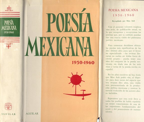 Poesía Mexicana, 1950-1960. Selección, prólogo y notas de.