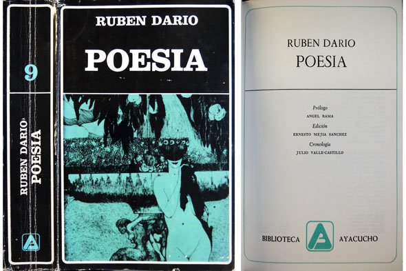Poesía. Prólogo de Angel Rama. Edición de Ernesto Mejía Sánchez. …