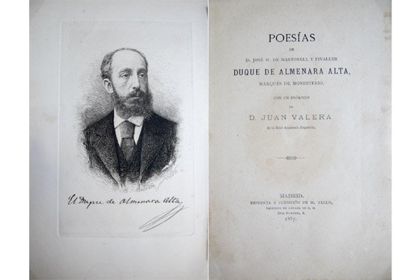 Poesías del Duque de Almenara Alta, Marqués de Monesterio. Con … | Immagine principale