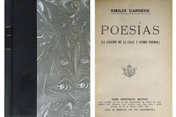 Poesías. La canción de la calle y otros poemas.