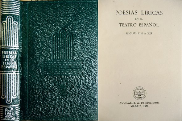 Poesías Líricas en el Teatro Español de los Siglos XIII …