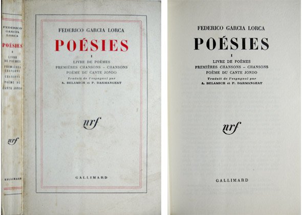 Poésies. I. [Livre de Poémes. Premières Chansons. Chansons. Poéme du …