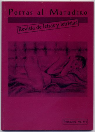 Poetas al Matadero. Revista de letras y letristas. Número 1. …