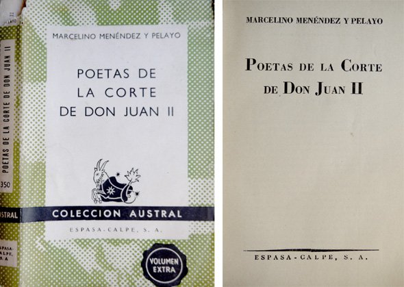 Poetas de la Corte de Don Juan II. | Immagine principale