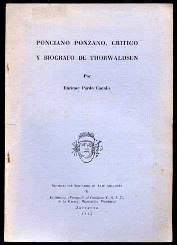Ponciano Ponzano, crítico y biógrafo de Thorwaldsen. | Immagine principale