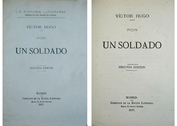 Por un soldado. Prólogo de Angel Rodriguez Chaves.