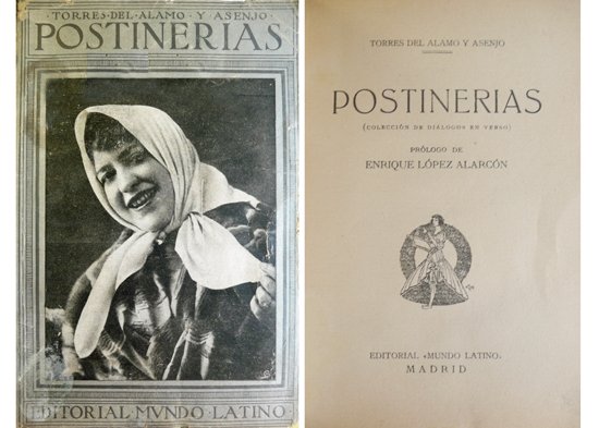 Postinerías. Colección de diálogos en verso. Prólogo de Enrique López …