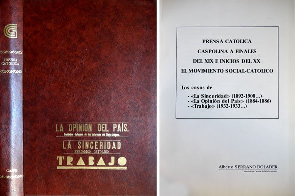 Prensa católica caspolina a finales del XIX e inicios del … | Immagine principale