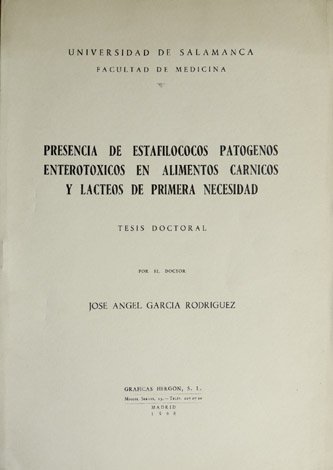 Presencia de estafilococos patógenos enterotóxicos en alimentos cárnicos y lácteos …