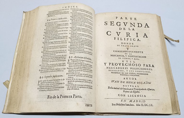 Primera y segunda parte de la Curia Philipica, donde se …