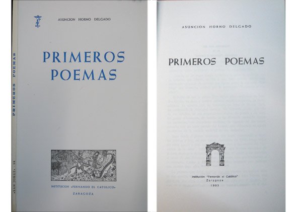 Primeros poemas.