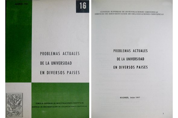 Problemas actuales de la Universidad en diversos países. Introducción de …