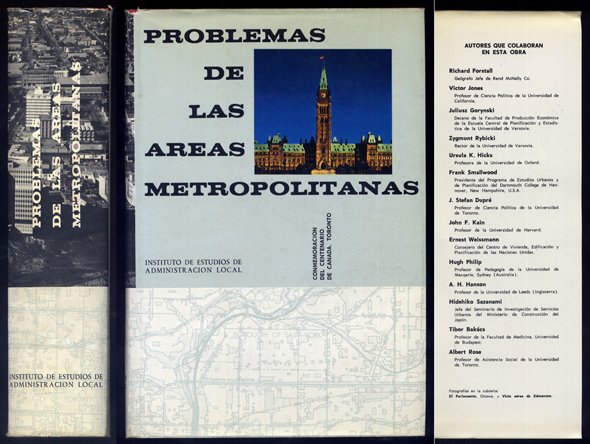 Problemas de las Areas Metropolitanas. Ponencias presentadas al Congreso sobre …