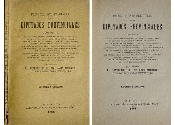 Procedimiento Electoral para Diputados Provinciales. | Immagine principale