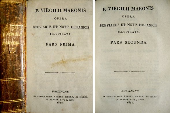 Publii Virgilii Maronis Opera, breviariis et notis hispanicis illustrata. | Immagine principale
