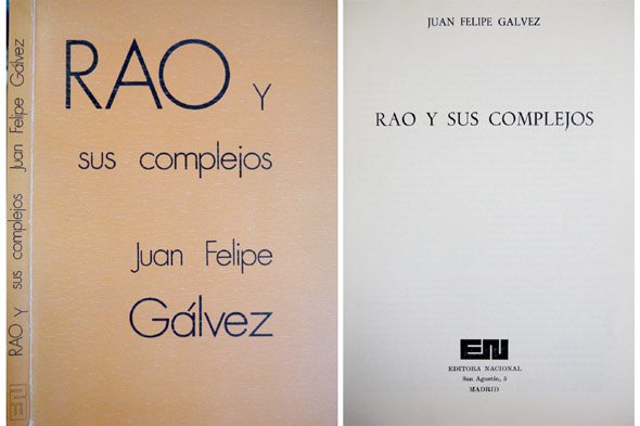 Rao y sus complejos.
