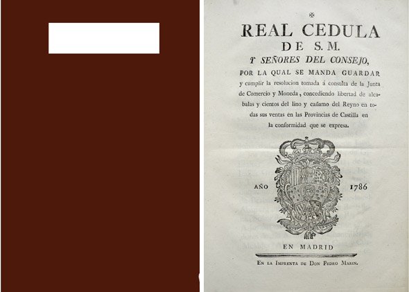 Real Cédula de S.M. y Señores del Consejo por la …